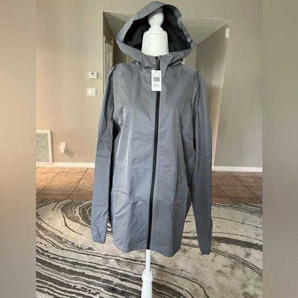 NWT 32 Degrees Cool Unisex Waterproof Rain Jacket - Picture 3 of 9